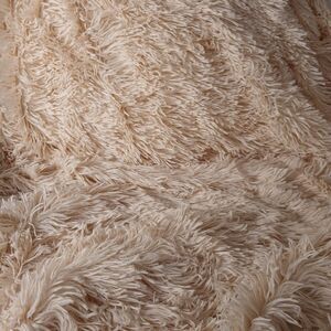 PET COVER IN COLOR BEIGE, AREA SIZE  14 X 12 x 4   MEDIUM, VELVETY FEEL, COMFORT